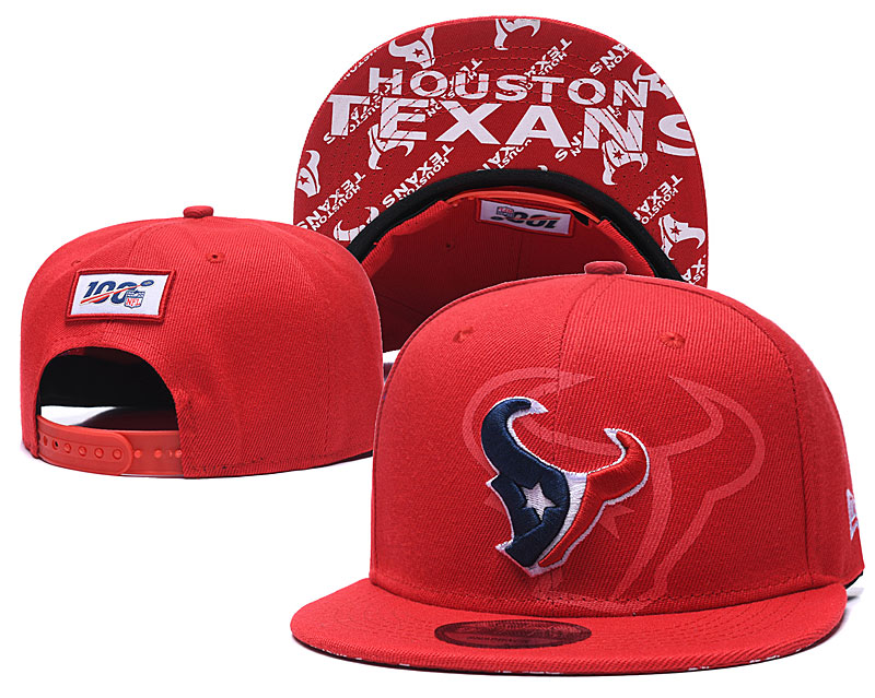 2020 NFL Houston Texans red hat